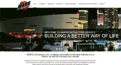 Desktop Screenshot of marscontractors.com